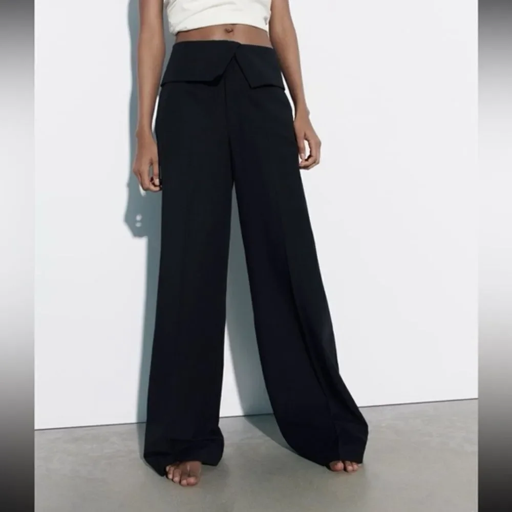 NWT Linen blend full length pants Size Xsmall